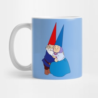 David the Gnome and Lisa Retro Mug